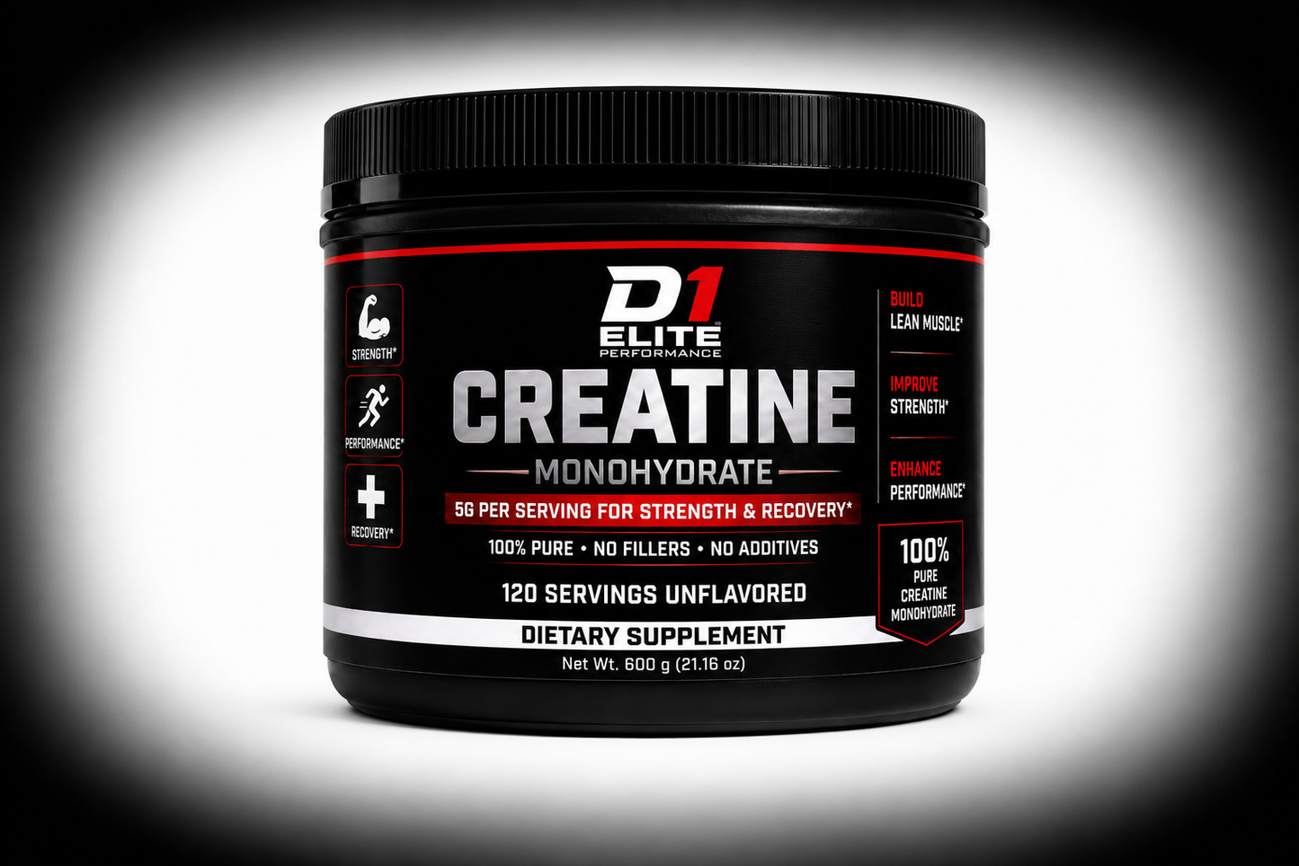 D1 Elite Creatine Monohydrate
